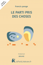 Le Parti pris des choses